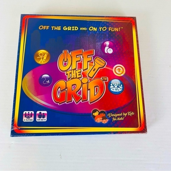 Off The Grid And On To Fun Board Game Ages 4+ - Picture 1 of 5